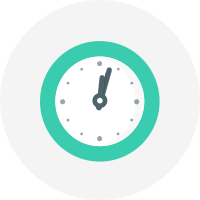 gym·up icon clock time